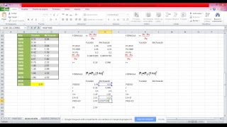 Actividad crecimiento poblacional usando excel [upl. by Seve]