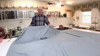 How to make pinch pleated draperies part 1 [upl. by Oehsen240]