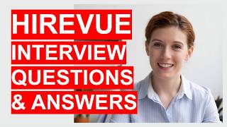 HIREVUE Interview Questions Tips and Answers How to PASS a HireVue Interview [upl. by Mitchel]