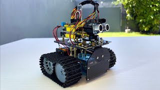 4K HDR MINI TANK ROBOT V2 KEYESTUDIO KS0428 [upl. by Dorran]