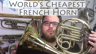 The Worlds Cheapest French Horn [upl. by Notslar]