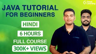 Java Tutorial in Hindi  Master Java in 6 Hours  Java programming for Beginners  Great Learning [upl. by Lejeune]