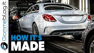 Mercedes CClass CAR FACTORY  HOW ITS MADE Assembly Production Line Manufacturing Making of [upl. by Adhern]