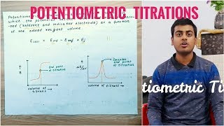 POTENTIOMETRIC TITRATIONS [upl. by Kapor]