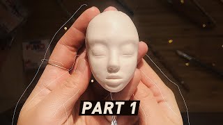 How to Sculpt a Face 🌸Part 1 [upl. by Aisatsan]