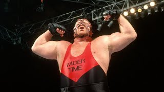 Vaders Moonsault Debut in WWE WWF [upl. by Nanfa]