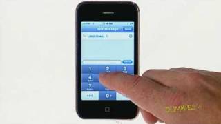 How to Send and Receive Text Messages on Your iPhone For Dummies [upl. by Ennailuj444]