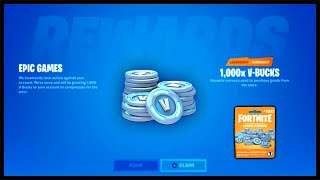 REDEEM THE 13500 VBUCKS CODE IN FORTNITE [upl. by Fiel]